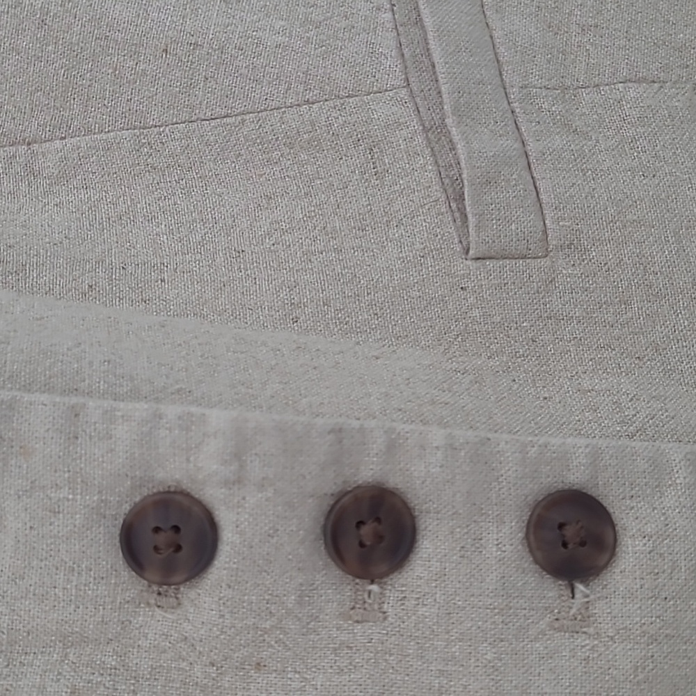 A New Day Light Tan Sleeveless Vest Size Small - Picture 5 of 5